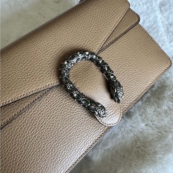 Dionysus small brown leather shoulder bag - Picture 1 of 3